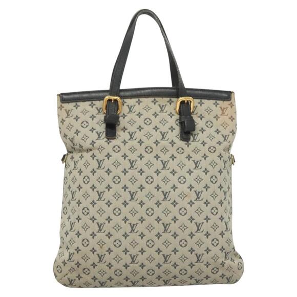 LOUIS VUITTON Monogram Mini Françoise Tote Bag Blue M92208 - Picture 2 of 16